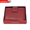Portofel dama, din piele naturala, Hasssion j017 rosu inchis Magrot 13805
