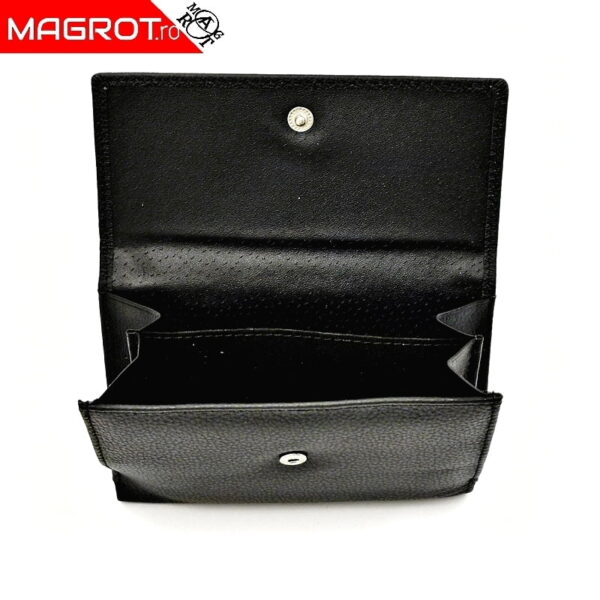 Portofel dama, din piele naturala, Hasssion j017 negru, Magrot 13806