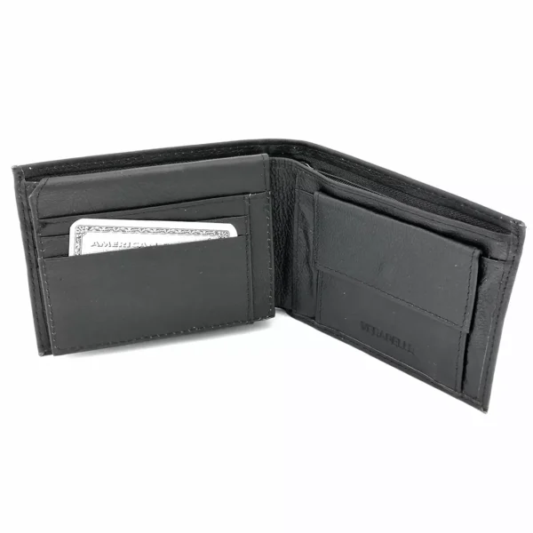 Portofel barbatesc negru, Multifuncțional: Stil și Organizare, fara capsa Magrot 13747