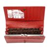 Portofel dama, din piele naturala, rosu, Magrot shop 2313
