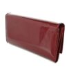 Portofel din piele naturala lacuita, visiniu, Magrot bc51, Magrot 13714