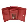 Portofel mic de dama din piele naturala, magrot Hassion, 2155, red, Magrot